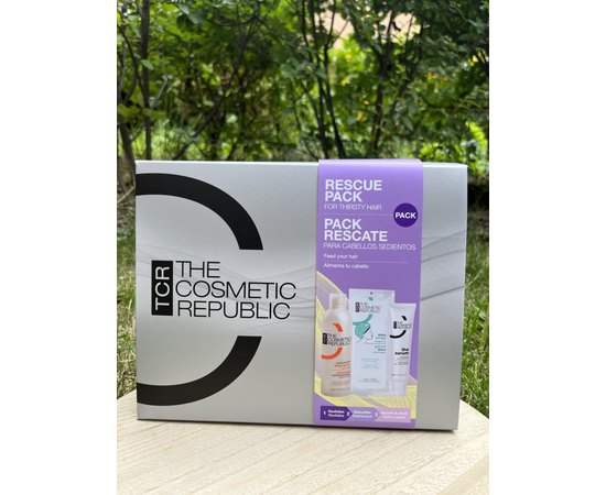 Набір для інтенсивного зволоження та живлення пошкодженого волосся The Cosmetic Republic Rescue Pack, фото _ab__is.image_number.default