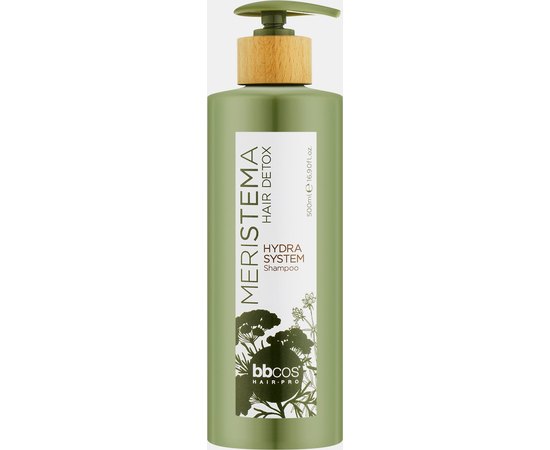 Зволожуючий шампунь для волосся на стовбурових клітинах BBcos Meristema Hydra System Shampoo, фото _ab__is.image_number.default