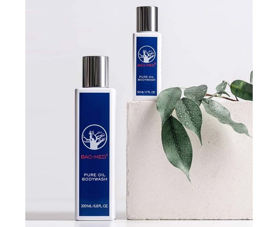 Гель-масло для душа Mediceuticals Bao-Med Pure Oil Bodywash, изображение 3 Гель-масло для душа Mediceuticals Bao-Med Pure Oil Bodywash, изображение 3