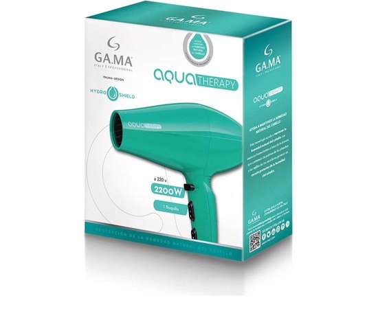 Фен для волосся GA.MA BRILLIANT AQUA THERAPY GH5015, 2200 W, фото _ab__is.image_number.default