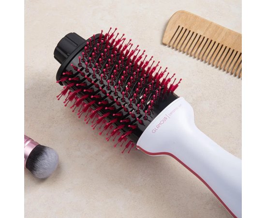 Фен-щетка для волос GA.MA GLAMOUR PINK 3D GH4003, изображение 4