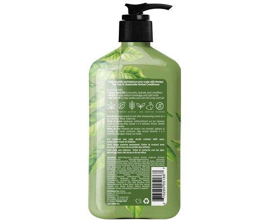 Кондиционер для ухода за кожей головы Hempz Tea Tree & Chamomile Herbal Conditioner, изображение 2