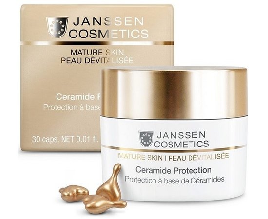 Капсулы с церамидами Janssen Cosmeceutical Mature Skin Ceramide Protection Capsules, 30 шт