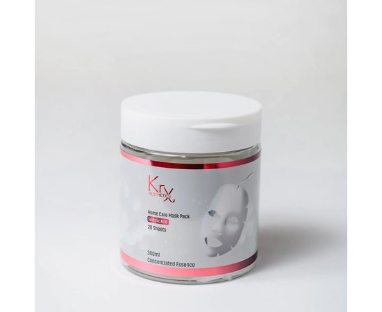 Тканевые хлопковые маски насыщены противовоспалительным бустером KRX Aesthetics ​Salicylic Acid Sheet Mask Pack, 20 шт, изображение 2