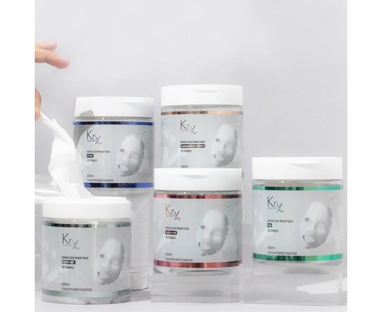 Тканевые хлопковые маски насыщены мультифункциональным бустером KRX Aesthetics ​Retinol Sheet Mask Pack, 20 шт, изображение 3