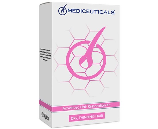 Набор для стимулирования роста волос для женщин Mediceuticals Advanced Hair Restoration Kit For Women, изображение 4
