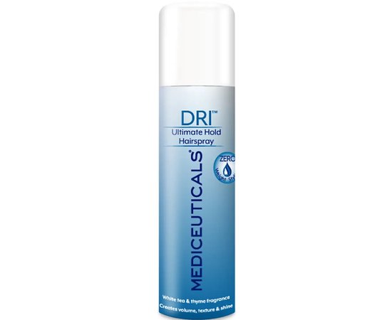 Невесомый лак для волос оптимальной фиксации Mediceuticals DRI Ultimate Hold Hairspray