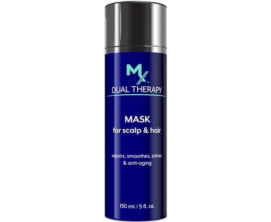 Восстанавливающая и антивозрастная маска для волос и кожи головы Mediceuticals MX Dual Therapy Mask