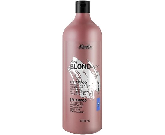 Шампунь для ледяных оттенков блонд Mirella Ice Your Blondesty Shampoo, изображение 2
