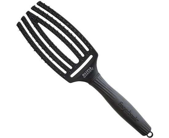 Щетка для волос Olivia Garden Finger Brush Medium Care Ionic DOUBLE bristles OGID1733