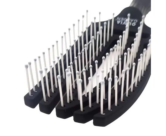 Щетка для укладки волос Olivia Garden Finger Brush Black, изображение 2
