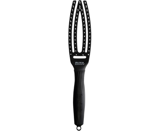 Щетка для укладки волос Olivia Garden Finger Brush Black, изображение 4