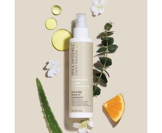 Несмываемый спрей-кондиционер для ежедневного использования Paul Mitchell Clean Beauty Everyday Leave-in Treatment, 150 ml, изображение 2