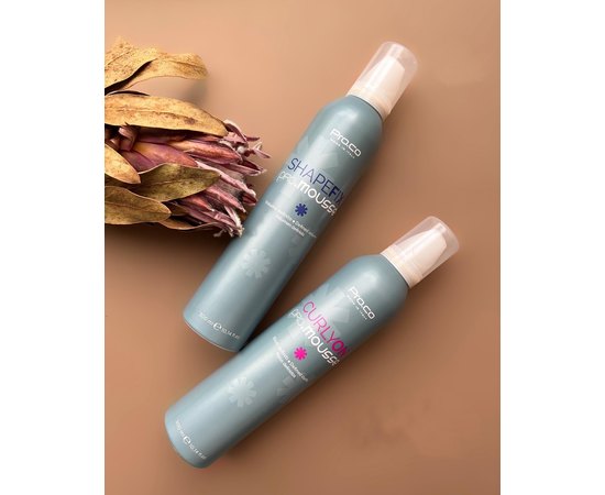 Мусс для моделирования вьющихся волос Pro.Co Curlyon Mousse, 300 ml, изображение 2