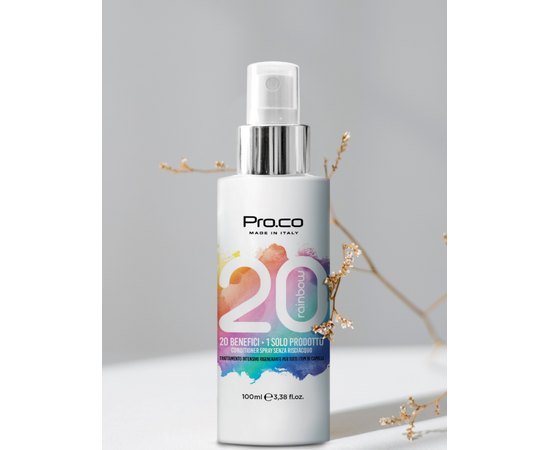 Мультифункціональний кондиціонер 20-в-1 Pro.Co Rainbow Conditioner Spray, 100 ml, фото _ab__is.image_number.default