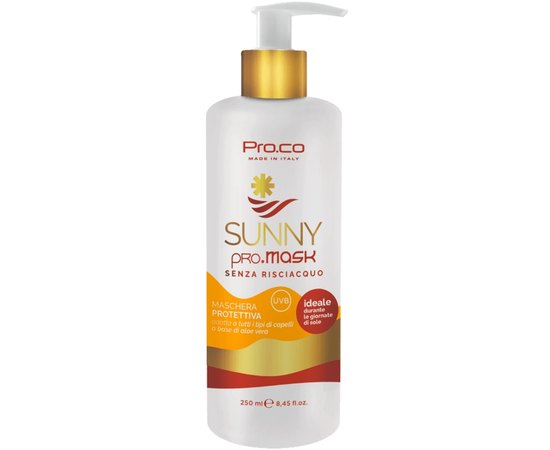 Маска для волос с увлажняющим действием Pro.Co Sunny Pro.Mask, 250 ml