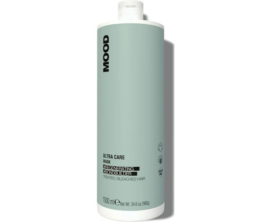 Маска регенерирующая для обесцвеченных и химически обработанных волос Mood Ultra Care Restoring Мask, изображение 2