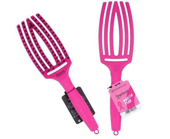 Щетка для волос Olivia Garden Finger Brush Combo Neon, изображение 2