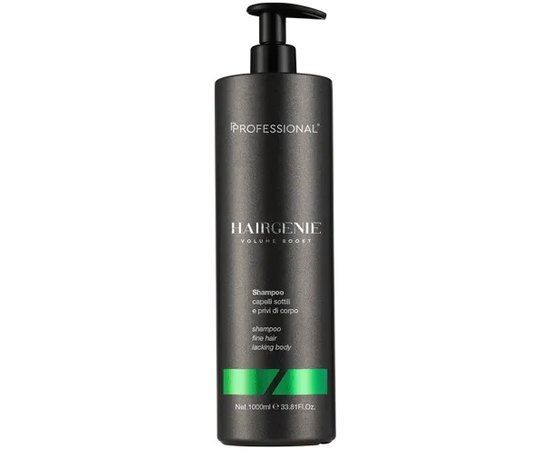 Шампунь для надання об’єму тонкому волоссю Professional Hairgenie Volume Boost Shampoo, фото _ab__is.image_number.default