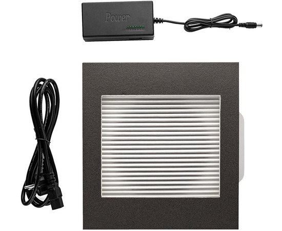 Вытяжка встраиваемая для маникюра с фильтром и нержавеющей панелью Air Max VF 12, изображение 5