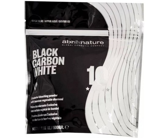 Осветляющий порошок Abril Et Nature Black Carbon White, 500 g, изображение 2