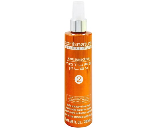 Двохфазний спрей для натурального волосся Abril Et Nature Nature-Plex Hair Sunscreen Spray 2, 200 ml, фото 
