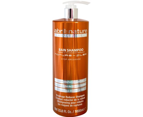 Восстанавливающий шампунь для волос Abril Et Nature Nature-Plex Stop-Breakage Bain Shampoo, изображение 2