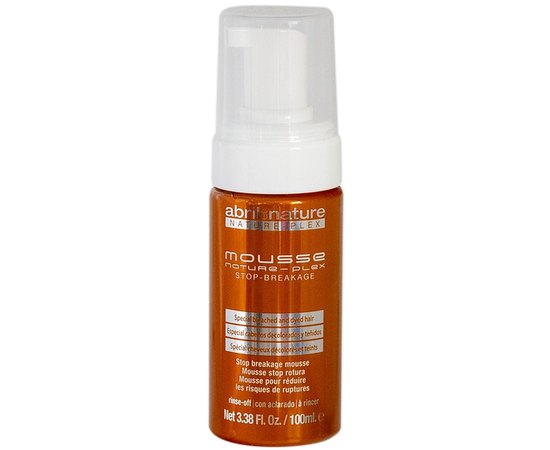 Мусс для защиты и восстановления волос Abril Et Nature Nature-Plex Stop-Breakage Mousse, 100 ml, изображение 2