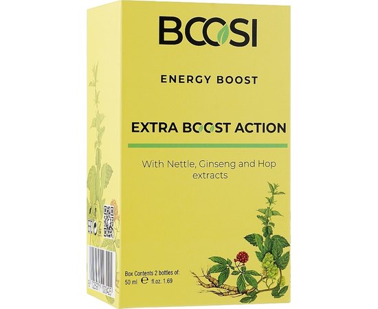 Лосьйон проти випадіння волосся Kleral System Bcosi Energy Boost Extra Boost Action, 2х50 ml, фото 
