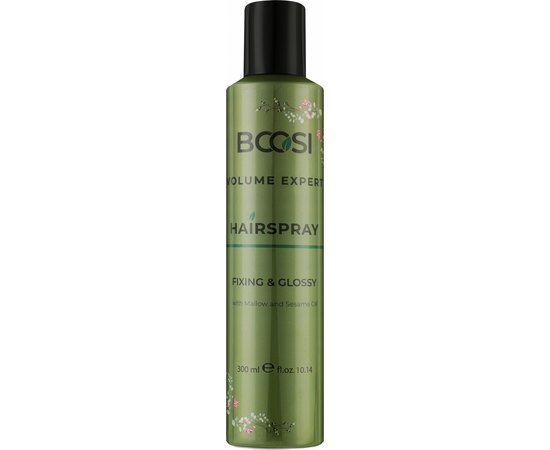 Лак для об'єму без газу Kleral System Bcosi Volume Expert Hairspray Fixing Glossy, 300 ml, фото 