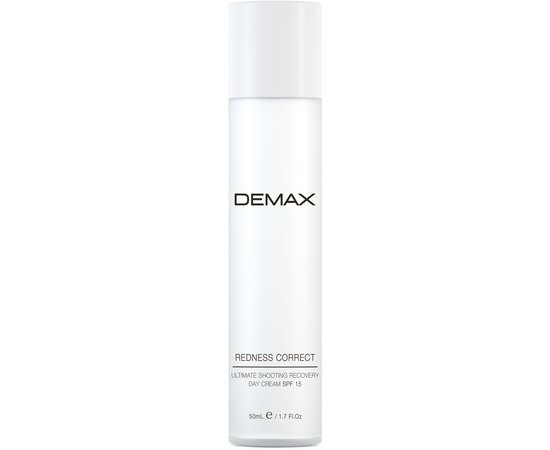 Demax Redness Correct Ultimate Soothing Recovery Day Cream SPF15 Регенируючий крем-флюїд, фото 