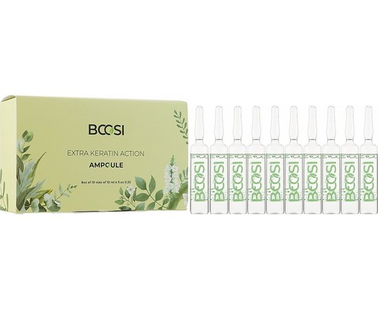 Ампули для відновлення пошкодженого волосся Kleral System Bcosi Extra Keratin Action Ampoules, фото _ab__is.image_number.default