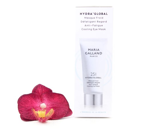 Охлаждающая маска для глаз Maria Galland 251 Hydra’Global Anti-Fatigue Cooling Eye Mask, 30 ml, изображение 2