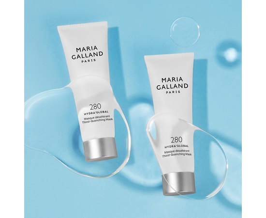 Увлажняющая маска для лица Maria Galland 280 Hydra’Global Thirst-Quenching Mask, изображение 3