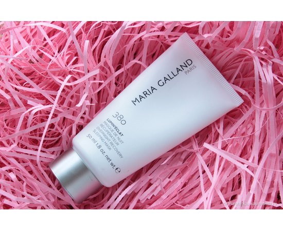 Ночная восстанавливающая маска Maria Galland 380 Lumin’Éclat Overnight Recovery Sleeping Mask, 50 ml, изображение 2