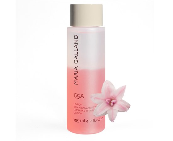 Лосьон для демакияжа век Maria Galland 65A Eye Makeup Remover Lotion, 100 ml, изображение 2