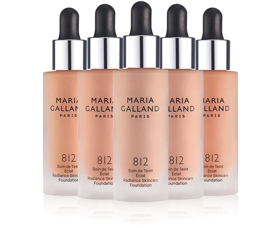 Тональний крем для сяйва шкіри Maria Galland 812 Radiance Skincare Foundation, 30 ml, фото _ab__is.image_number.default