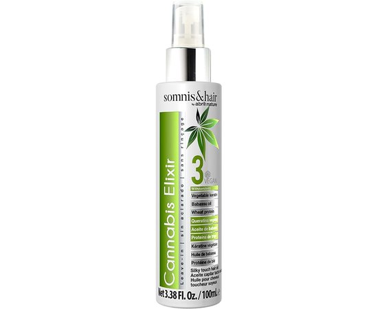 Еліксир з олією коноплі Somnis Hair Cannabis Elixir, 100 ml, фото 