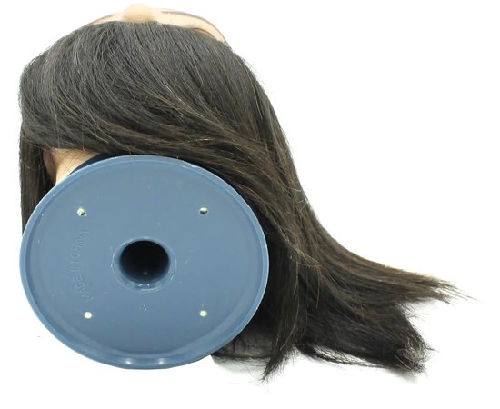 Учебный манекен с натуральными волосами и бородой "Брюнет" SPL 519/А-1, изображение 3