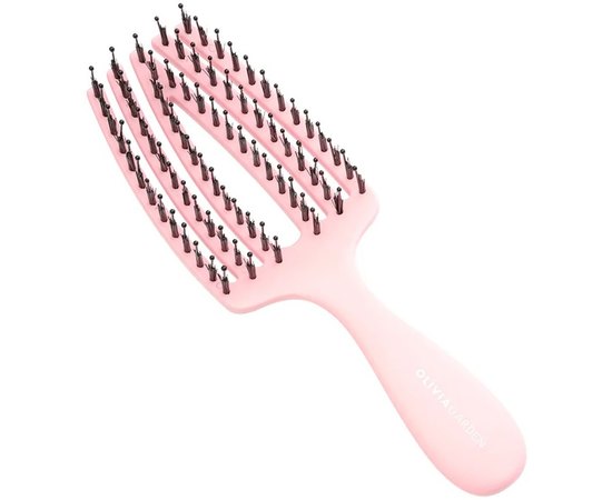 Щітка для волосся дитяча Olivia Garden Finger Brush Care Mini Kids Pink, ID1820, фото 