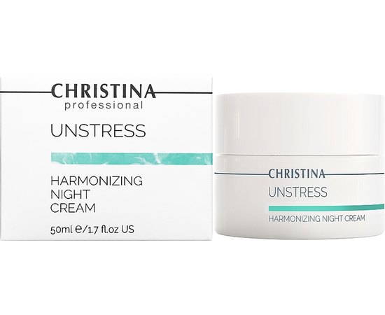 Крем гармонизирующий ночной Christina Unstress Harmonizing Night Cream, 50 ml, изображение 2
