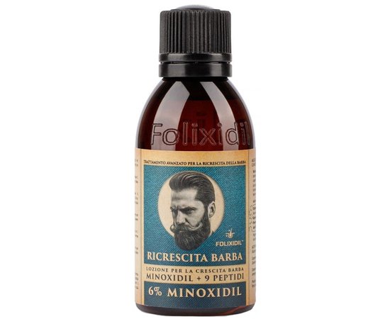 Лосьйон для росту волосся та бороди 6% Folixidil Beard Booster 6%, 60 ml, фото _ab__is.image_number.default