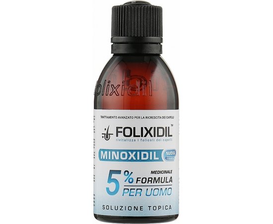 Лосьон против выпадения волос 5% Folixidil Minoxidil 5%, 60 ml, изображение 2