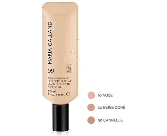 Многофункциональный увлажняющий ВВ-крем Maria Galland 99 Glow Perfecting Moisturiser, 30 ml, изображение 2