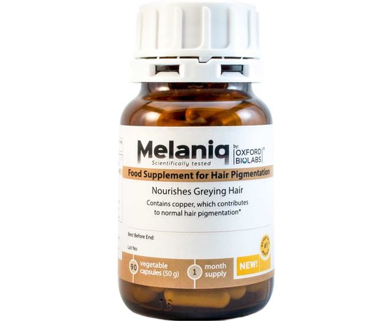 Молекулярний комплекс проти посивіння волосся Melaniq, 90 caps, фото _ab__is.image_number.default