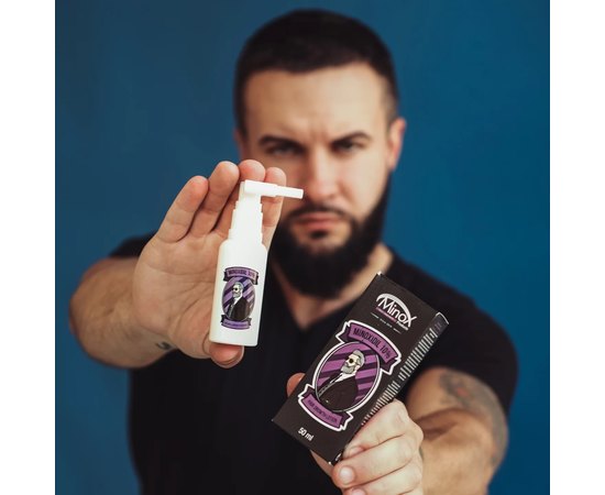 Лосьон для роста волос и бороды Minox Hair Growth Lotion Minoxidil 10%, изображение 3