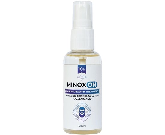 Лосьйон чоловічий для росту волосся Minoxon Minoxidil 10%, 50 ml, фото 