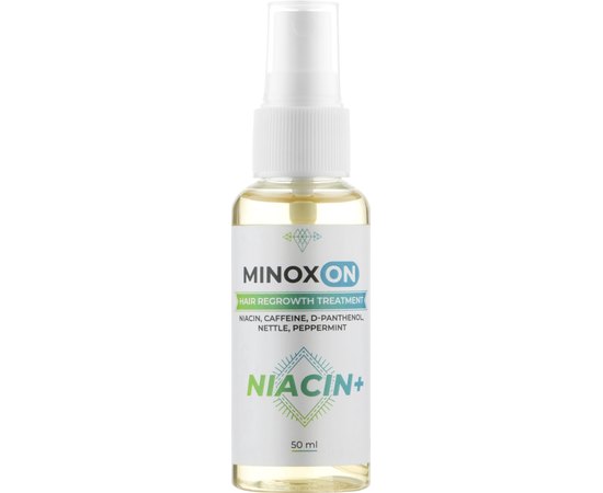 Лосьйон для росту волосся з нікотиновою кислотою Minoxon Niacin+, 100 ml, фото 