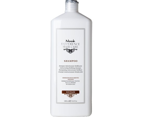 Шампунь реструктурирующий Nook Difference Hair Care Repair Shampoo, изображение 3