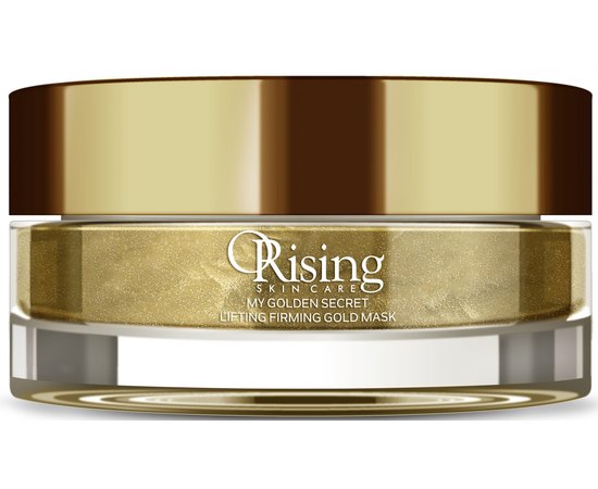 Зміцнююча маска для обличчя із золотом Orising Skin Care My Golden Secret Lifting Firming Gold Mask, 50 ml, фото 